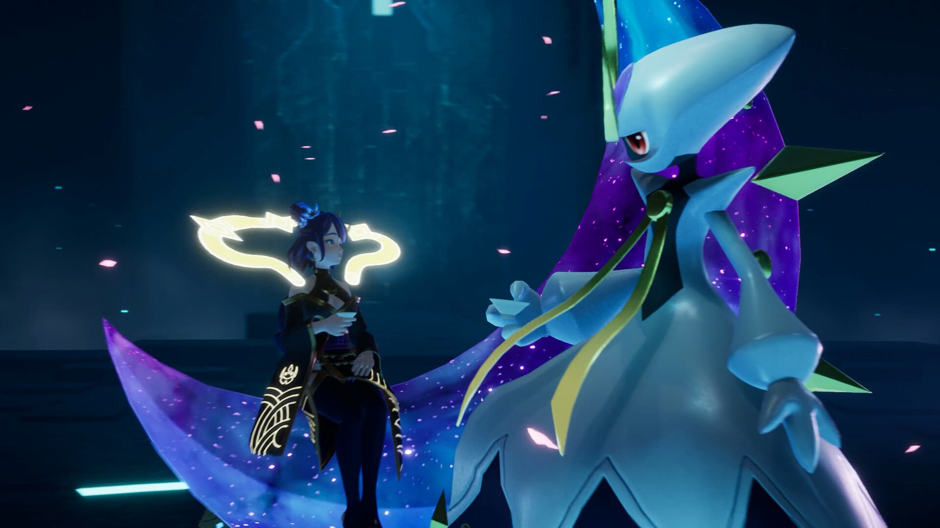 boss battle in Palworld