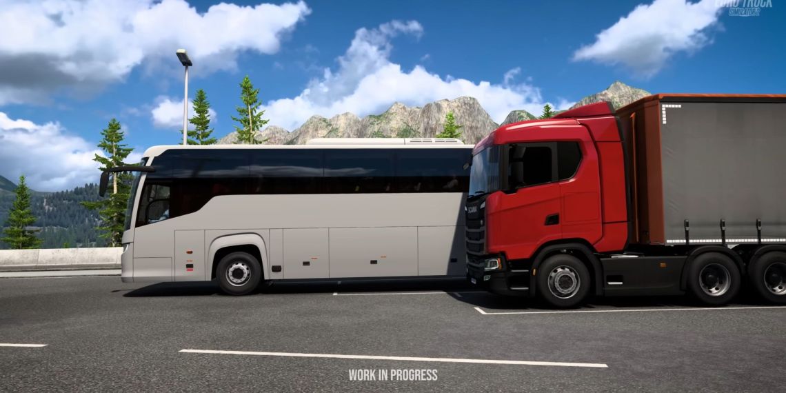 Euro Truck Simulator 2 - Bus Tease
