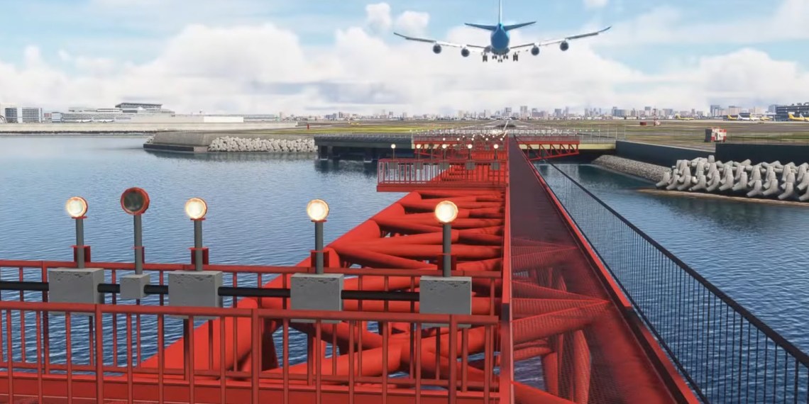 Microsoft Flight Simulator Tokyo Haneda Airport by Technobrain
