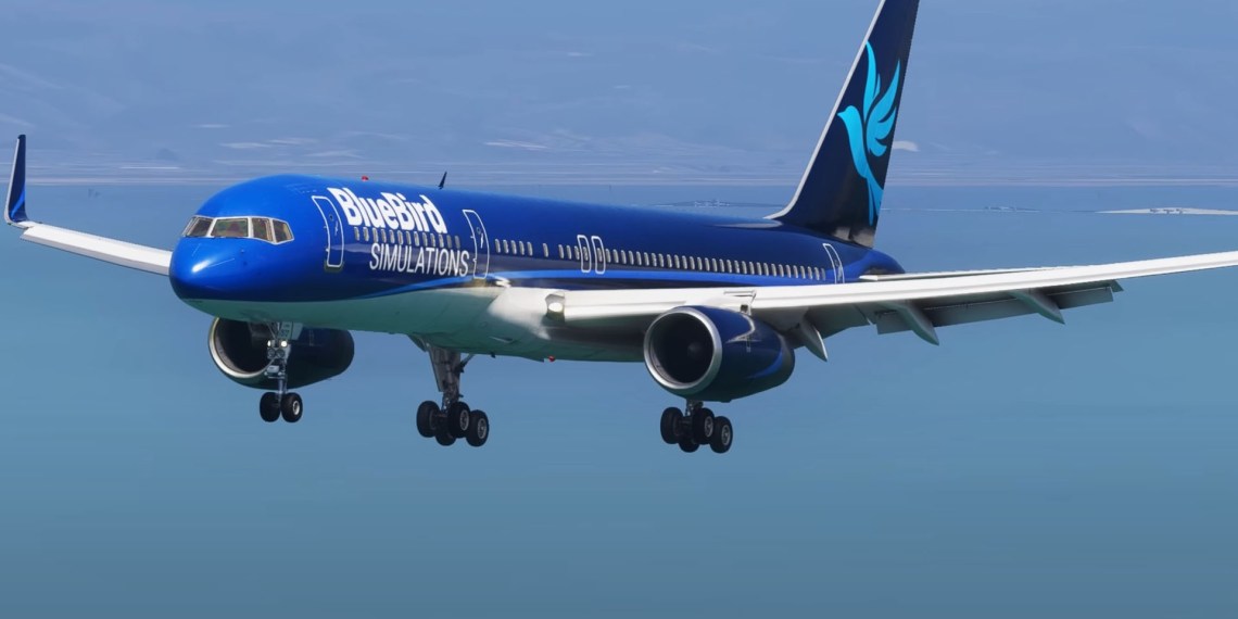Microsoft Flight Simulator Boeing 757 by Bluebird Simulations
