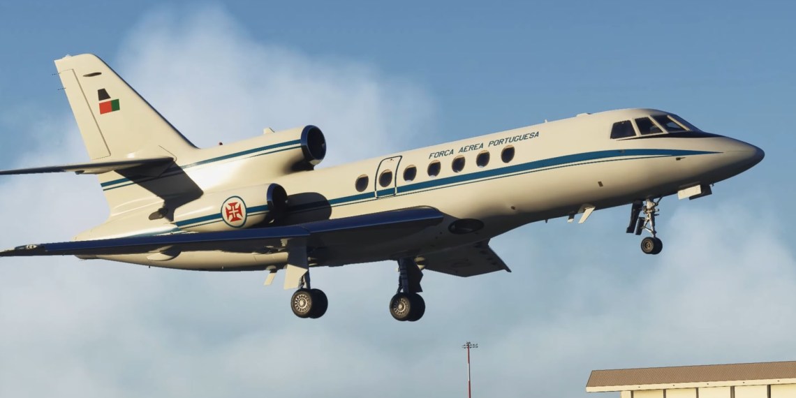 Microsoft Flight Simulator Falcon F50