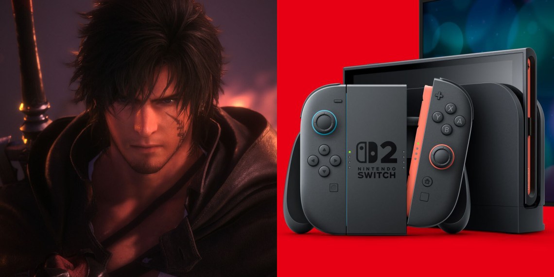 Clive from Final Fantasy XVI and the Nintendo Switch 2