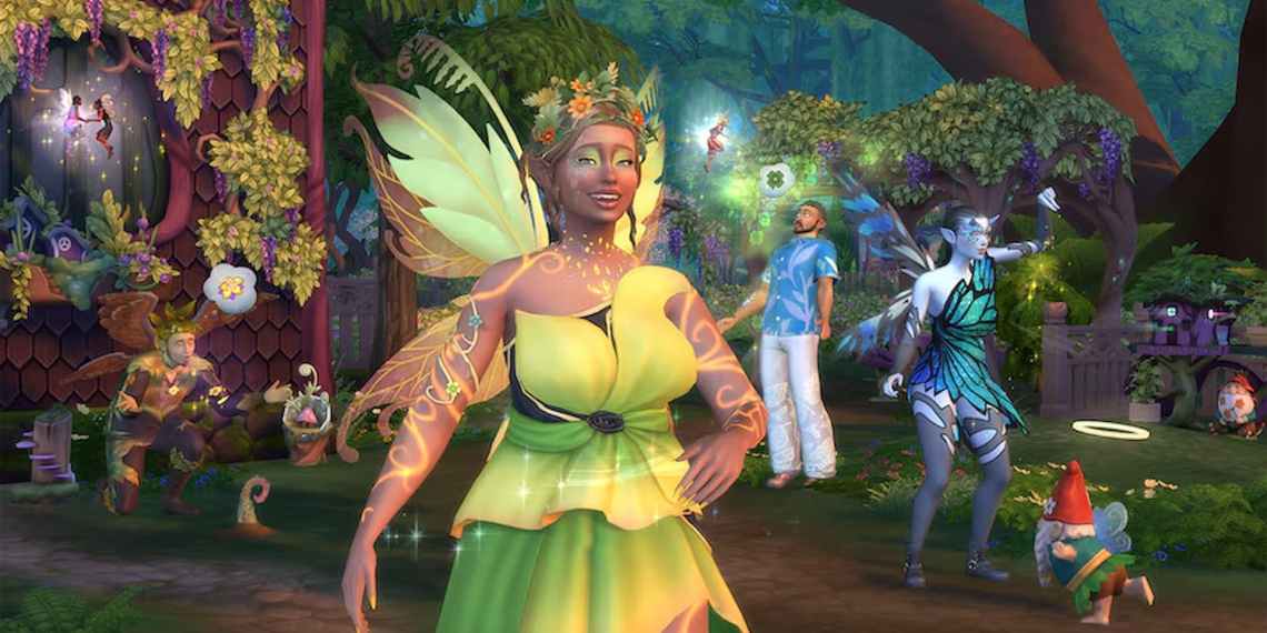 Sims 4 Enchanted by Nature fairies