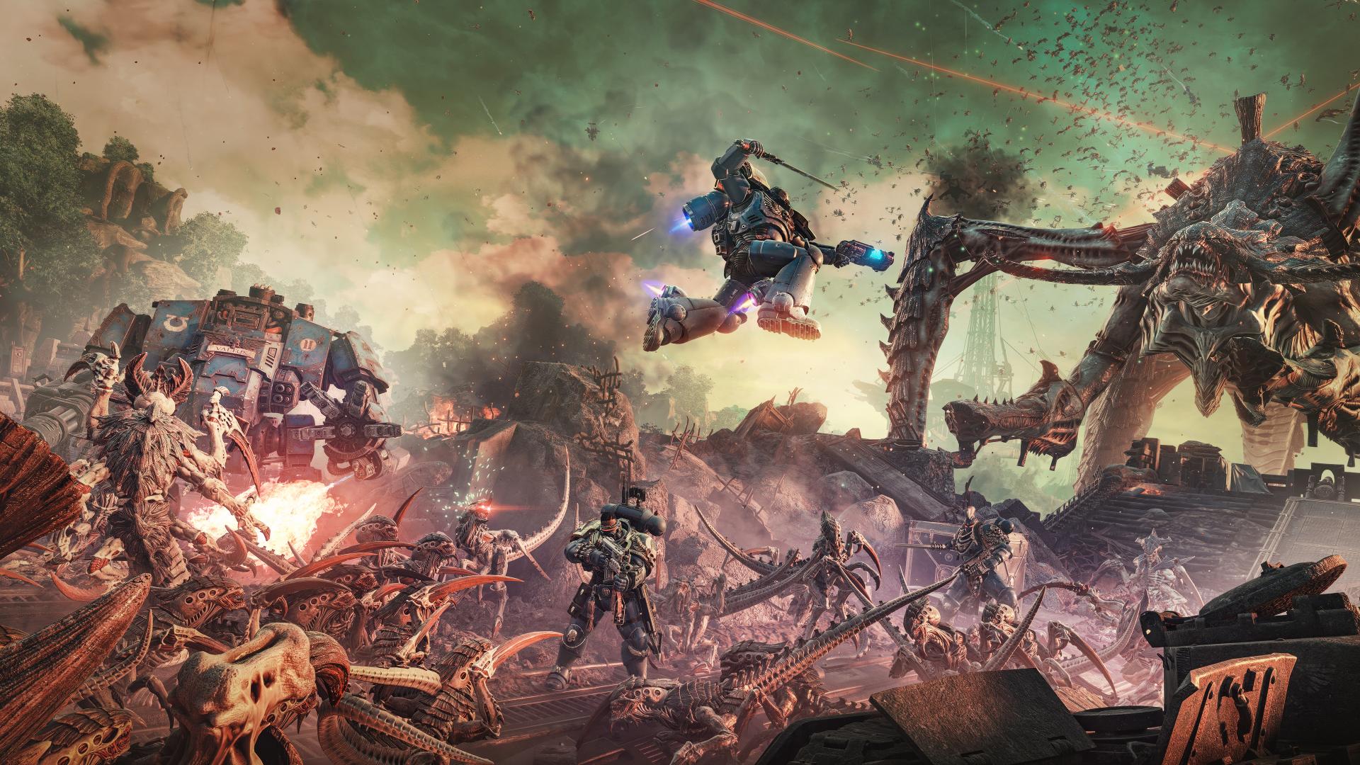 Warhammer 40k: Space Marine 2 Wave Mode Siege Update Is Out Now for Free