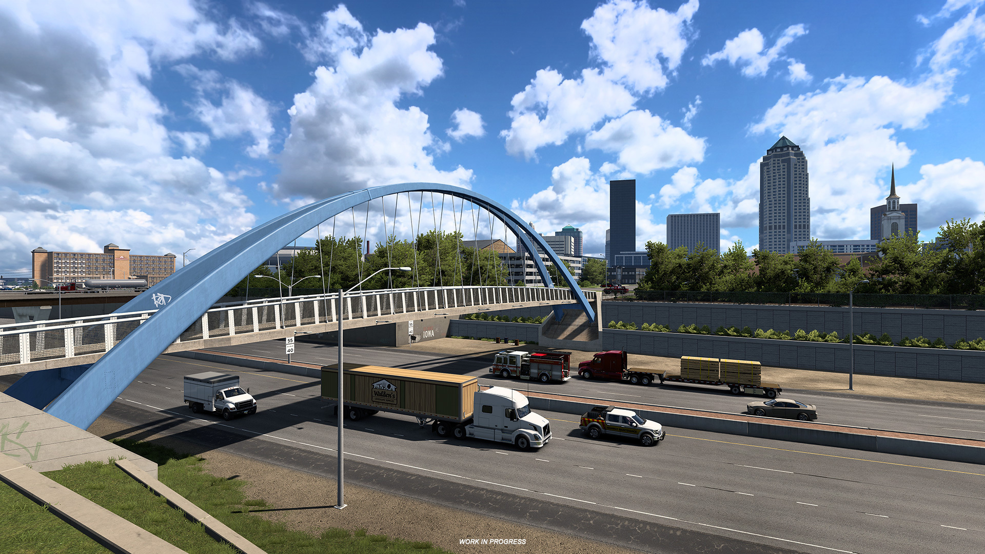 American Truck Simulator Iowa Des Moines
