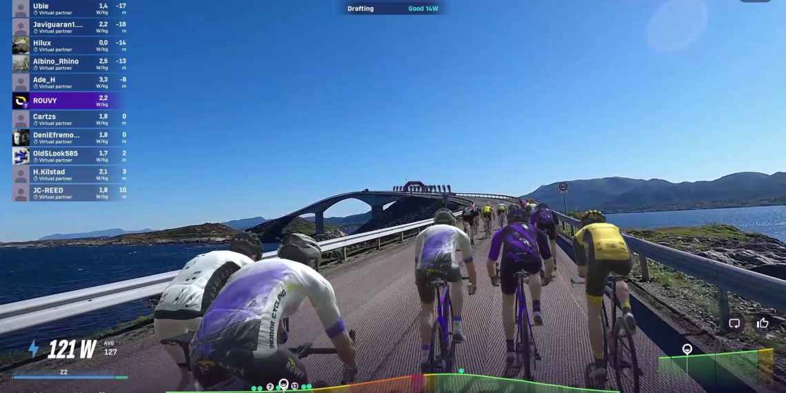 Rouvy Norway Atlantic Road