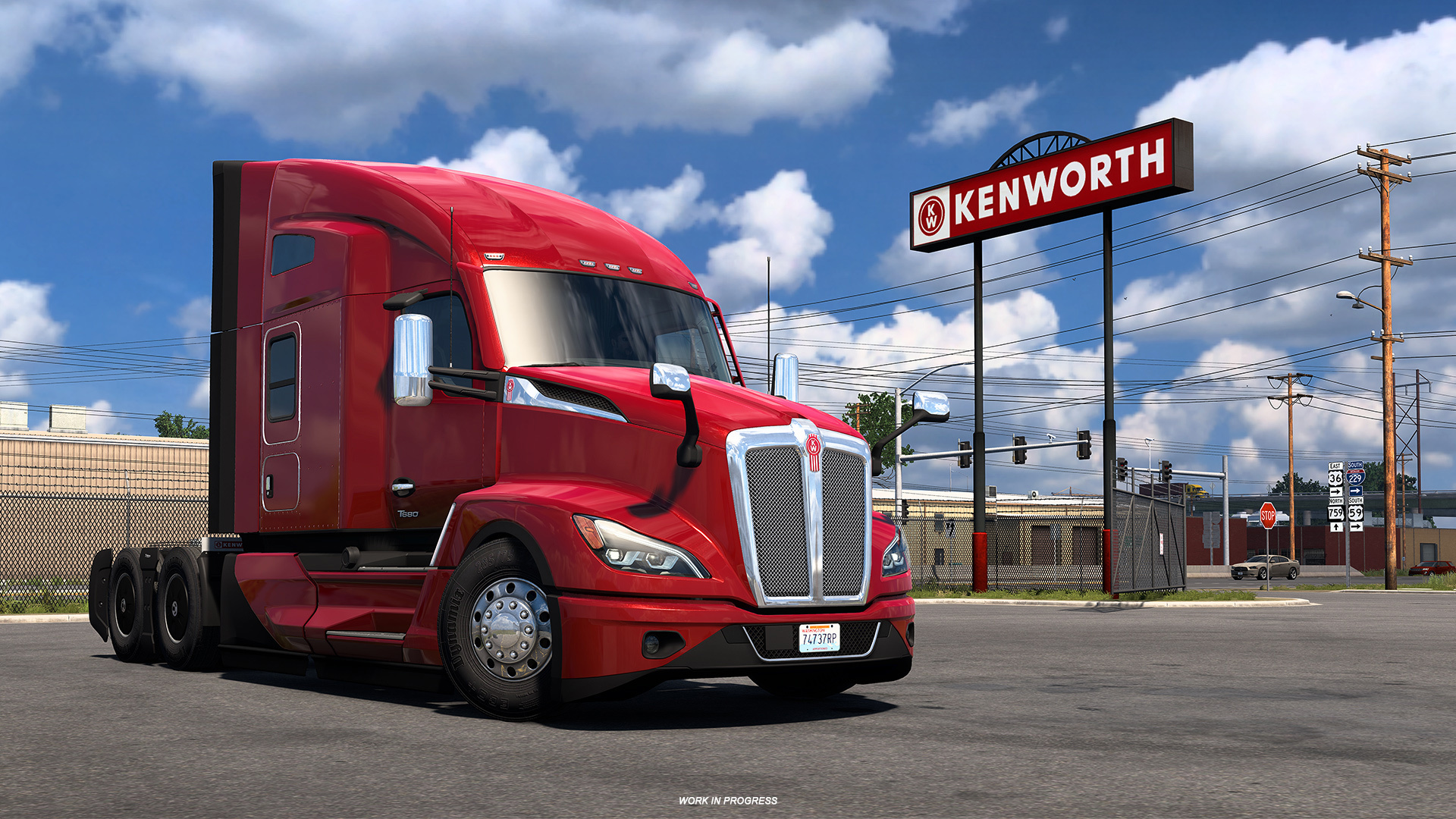 American Truck Simulator Kenworth T680 Update