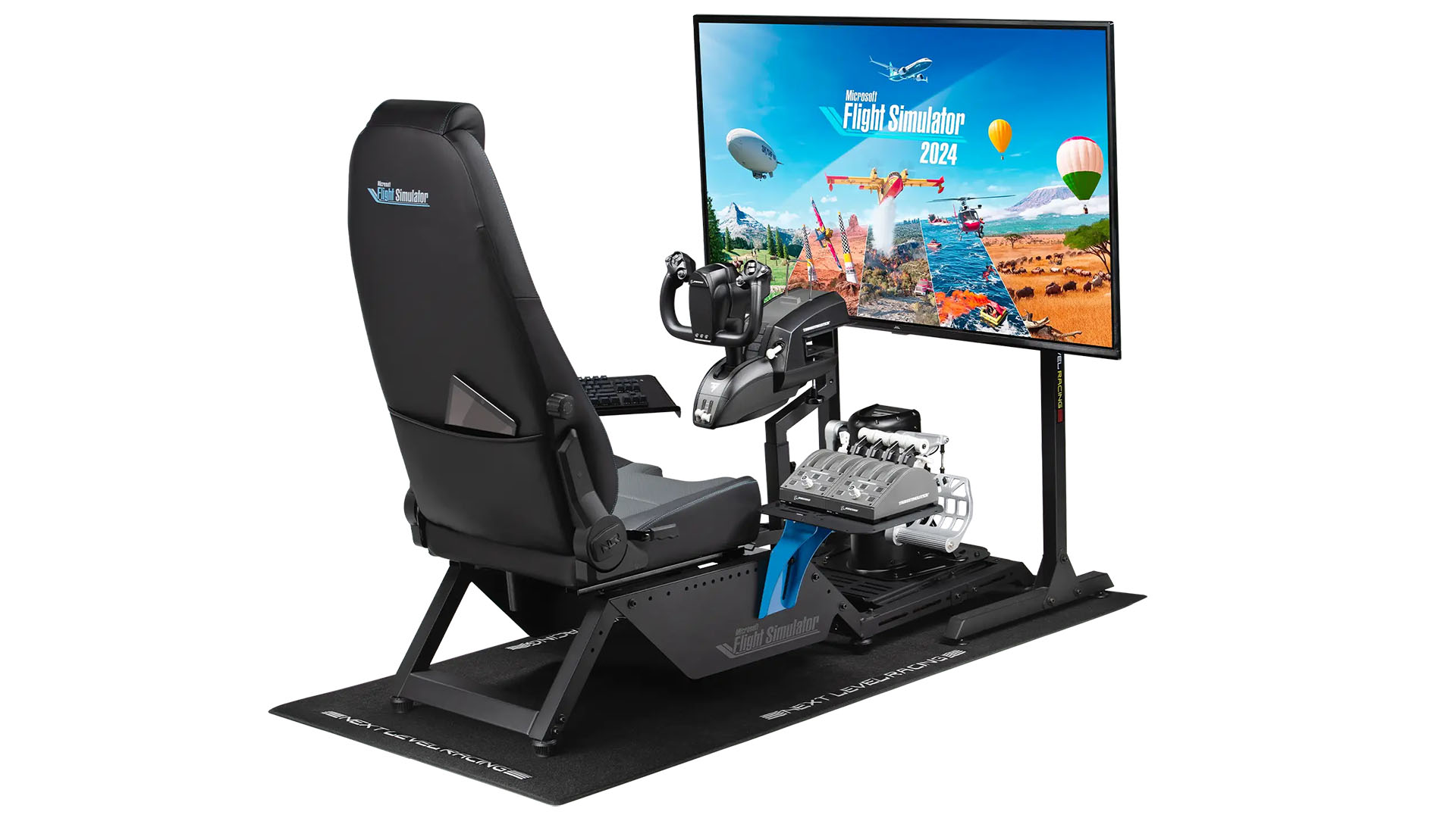 Next Level Racing Flight Simulator Cockpit Microsoft Flight Simulator Edition