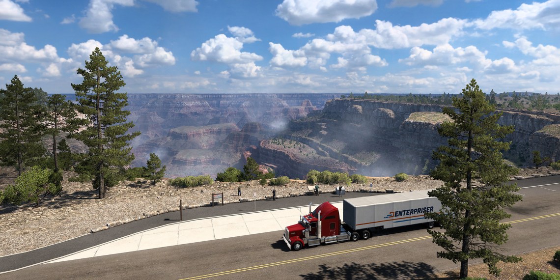 American Truck Simulator Route 66 Rework - Grand Canyon