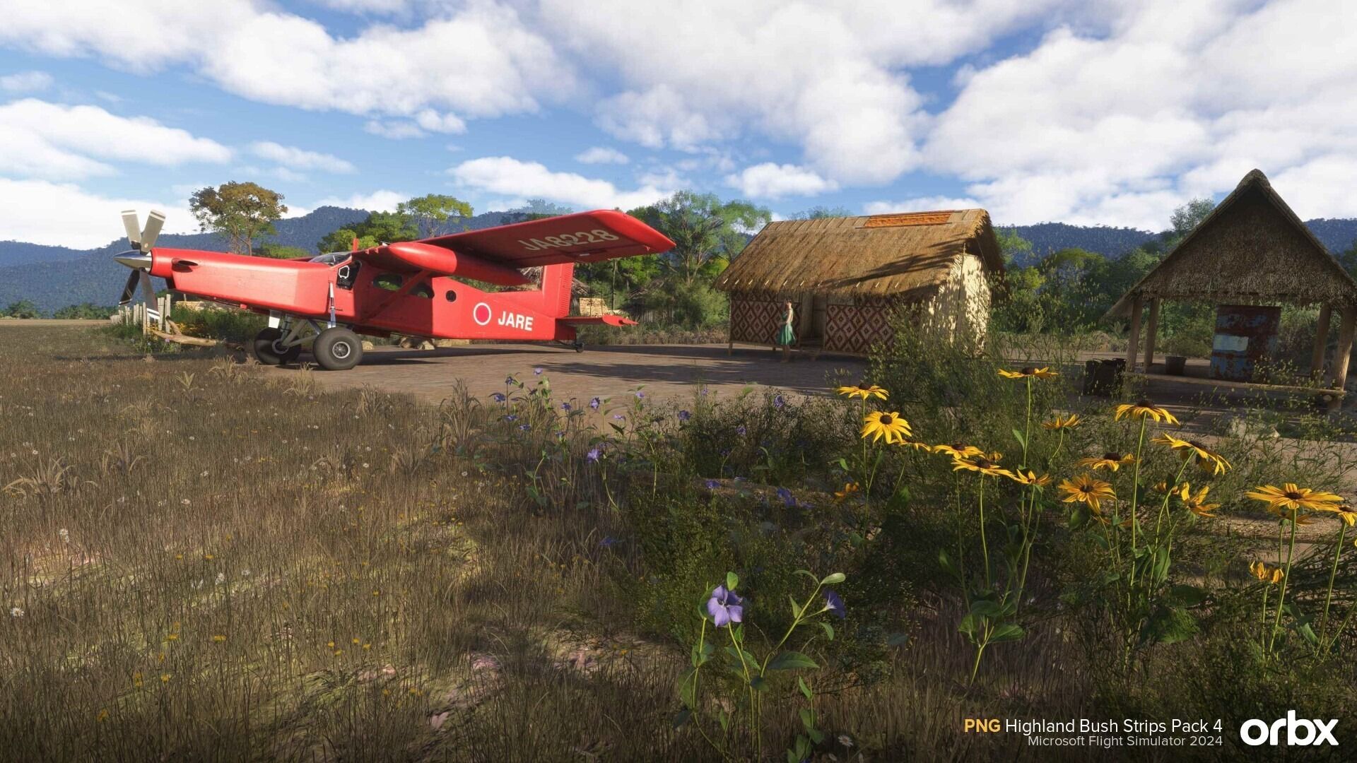 Microsoft Flight Simulator 2024 Highland Bush Strips Pack 4