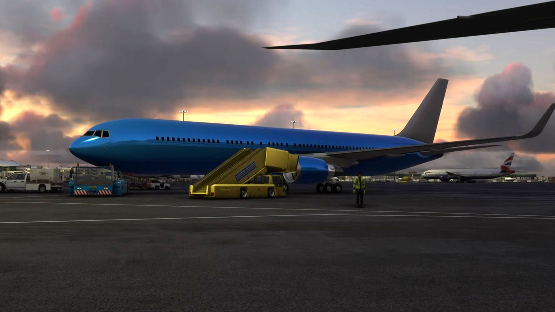 Microsoft Flight Simulator Boeing 767
