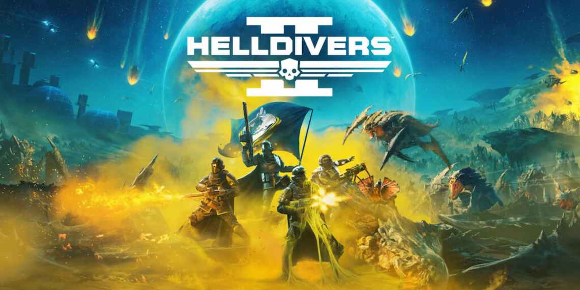 Helldivers 2 key art