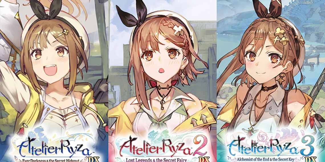 Atelier Ryza Secret Trilogy Deluxe Pack art
