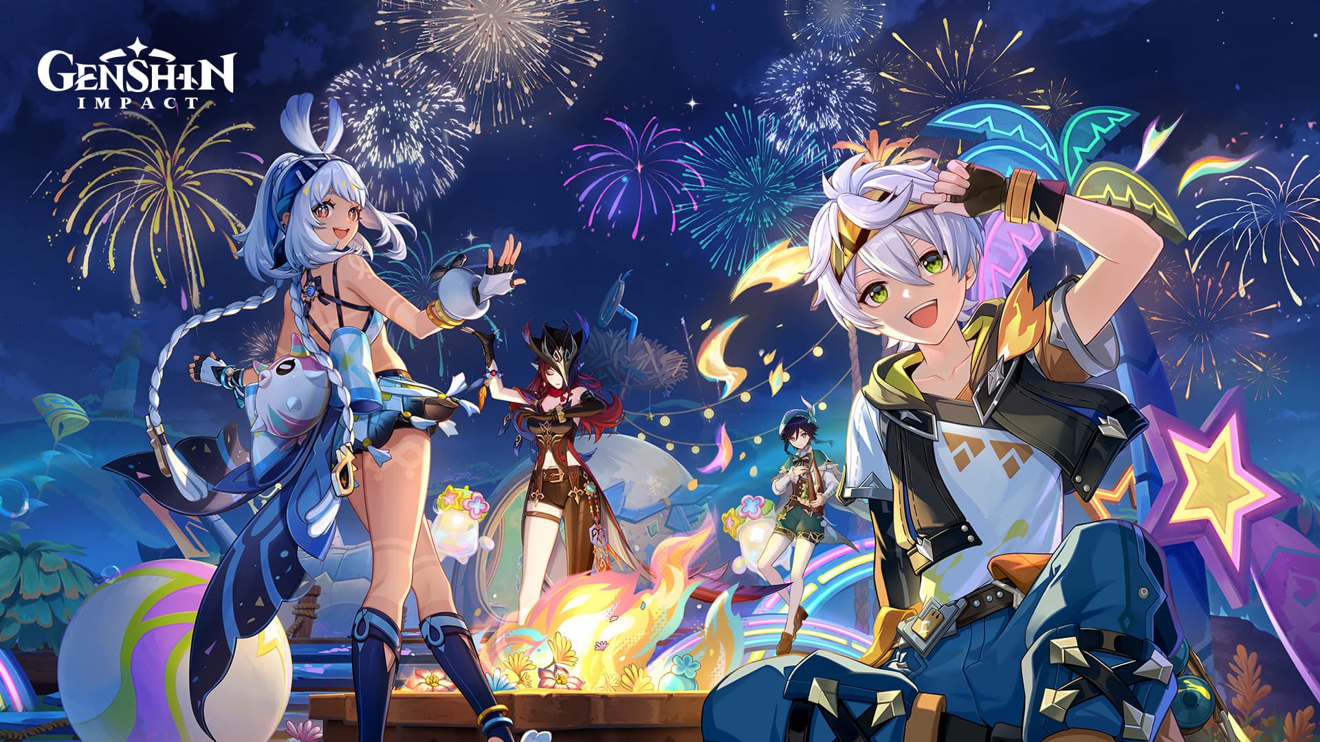 Genshin Impact Version 5 8 key art