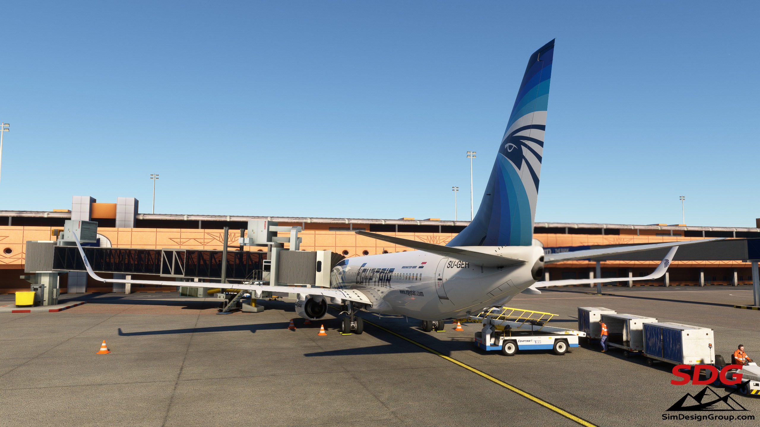 Microsoft Flight Simulator Cairo Airport