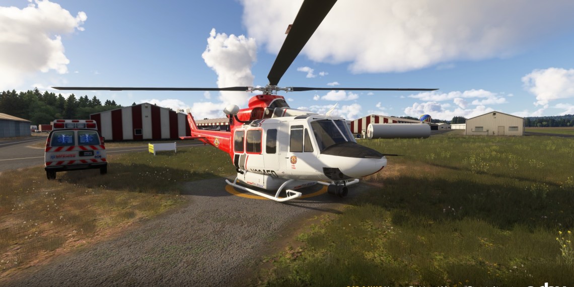 Microsoft Flight Simulator Harvey Field and Monroe Firstair Airports