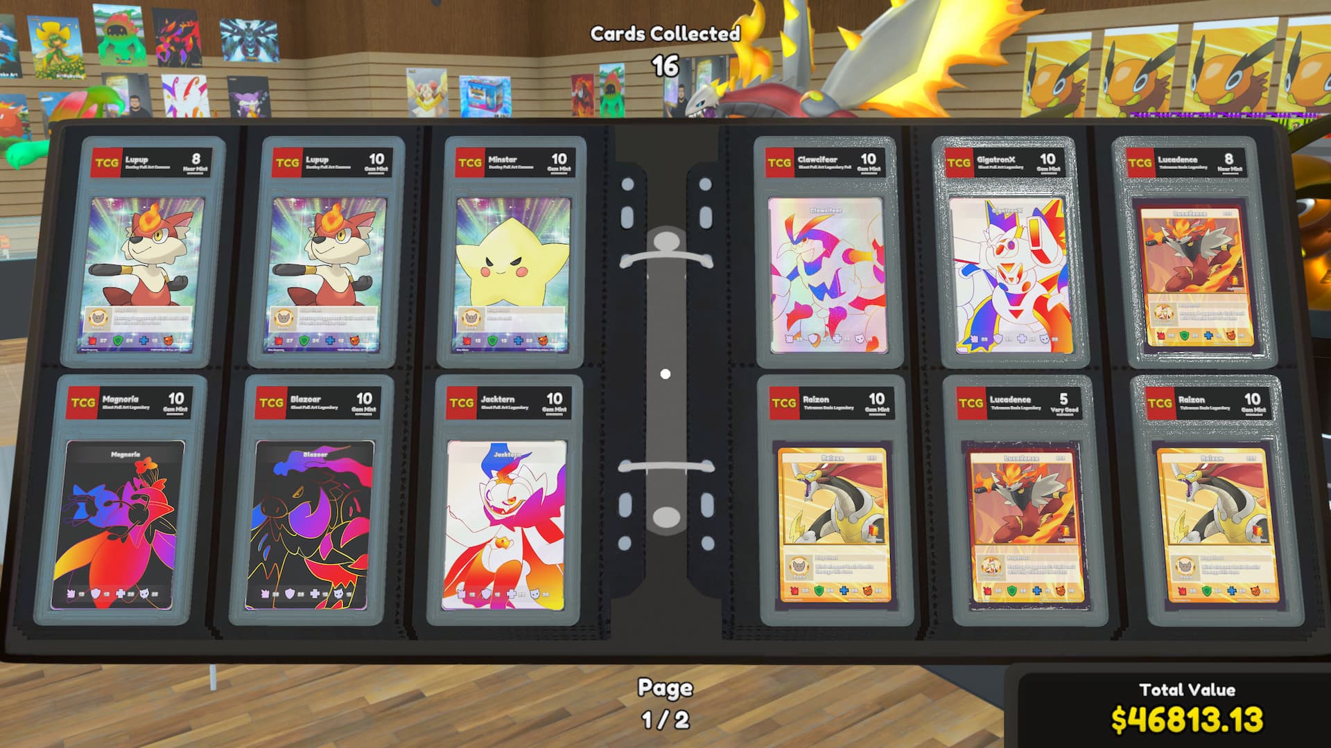 TCG Card Shop Simulator graded card album (1)