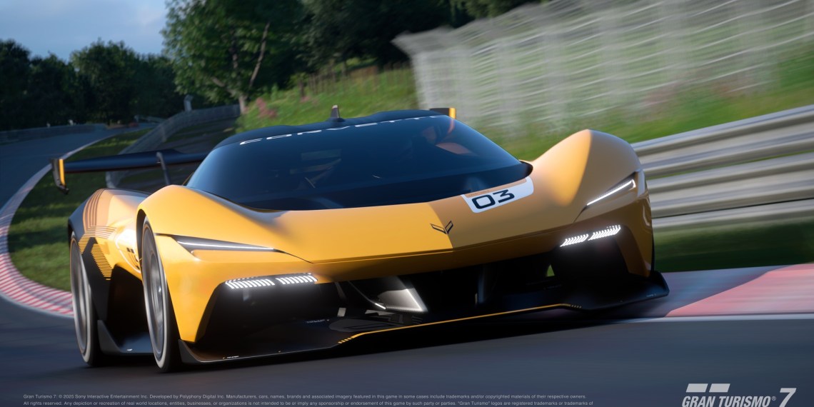 Gran Turismo 7 Chevrolet Corvette CX.R Vision Gran Turismo Concept
