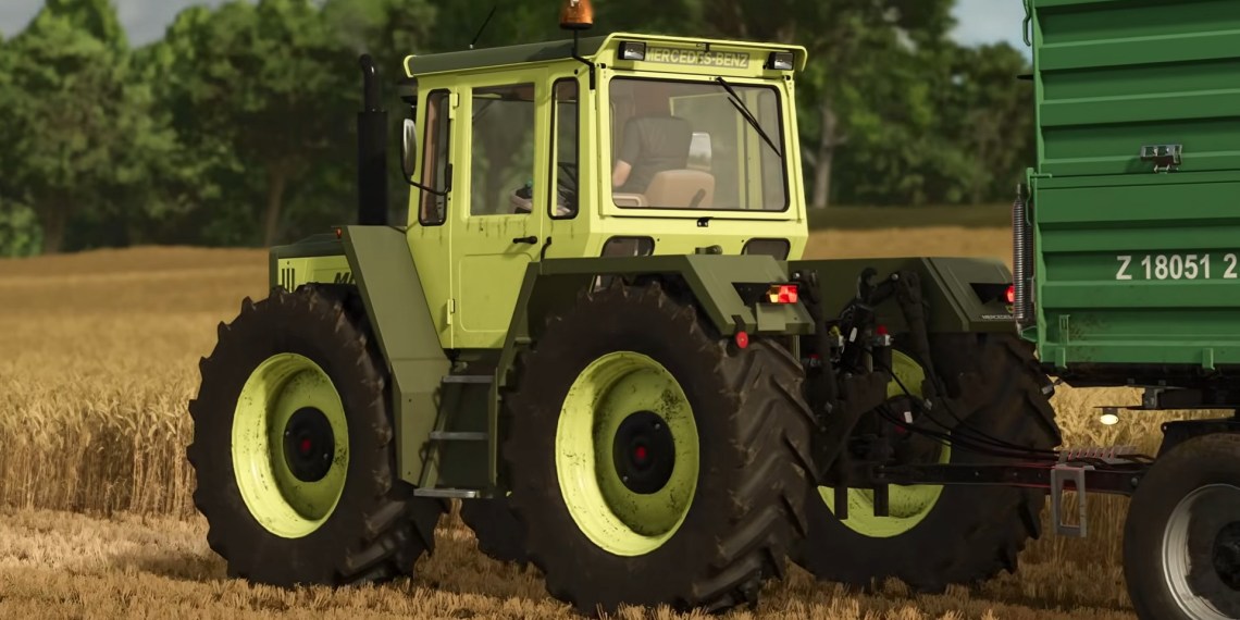 Farming Simulator 25 Announces the Mercedes-Benz Trucks Pack