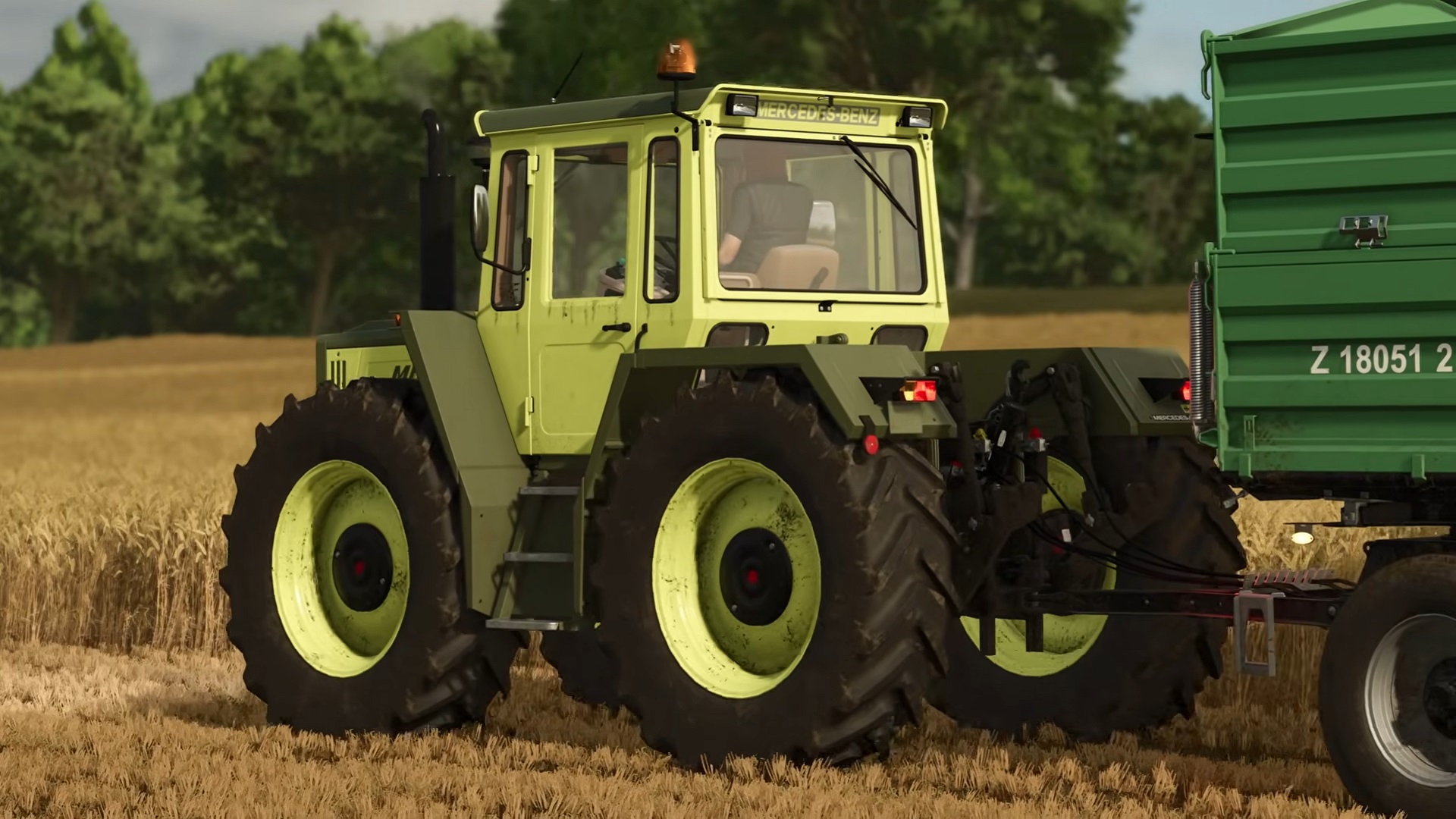 Farming Simulator 25 Announces the Mercedes-Benz Trucks Pack