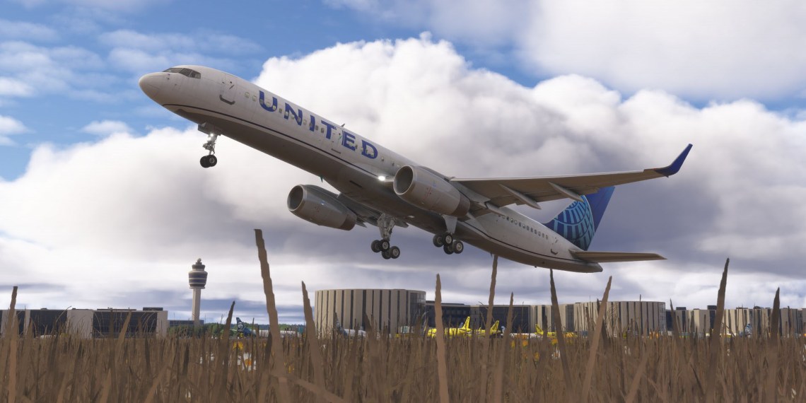 Microsoft Flight Simulator 757