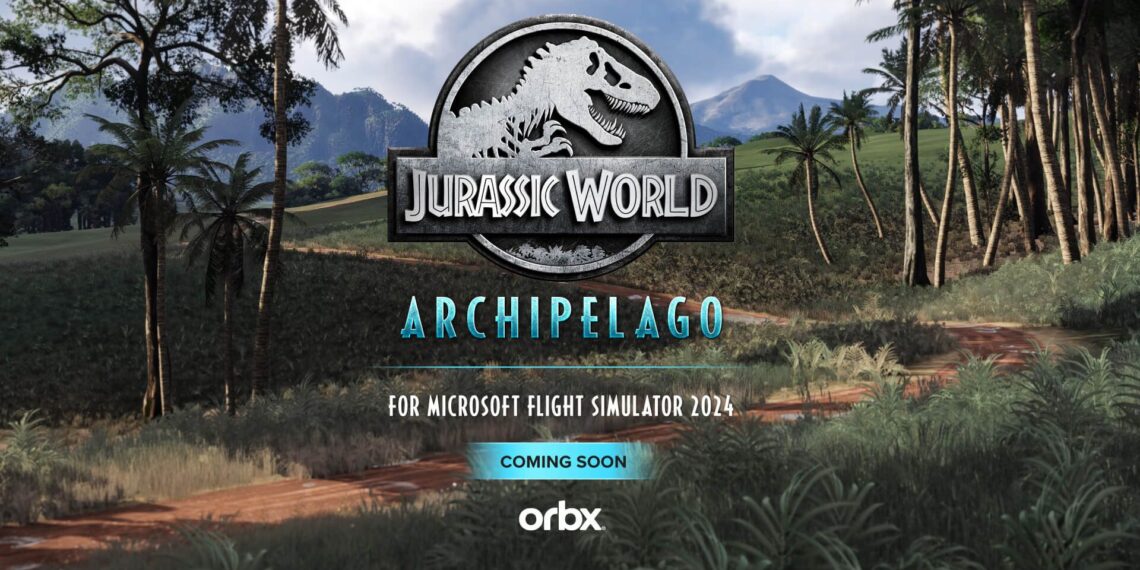 Microsoft Flight Simulator 2024 Jurassic World Achipelago