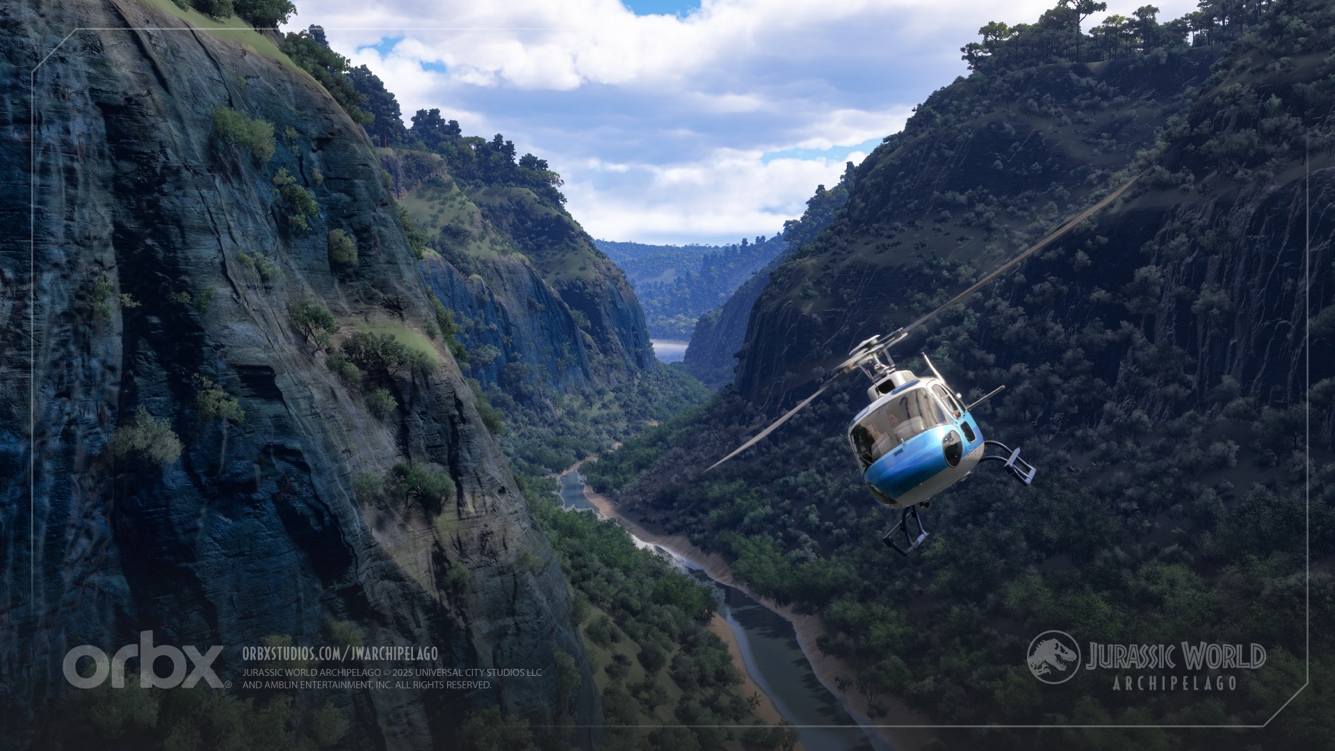 Microsoft Flight Simulator 2024 Jurassic World Archipelago