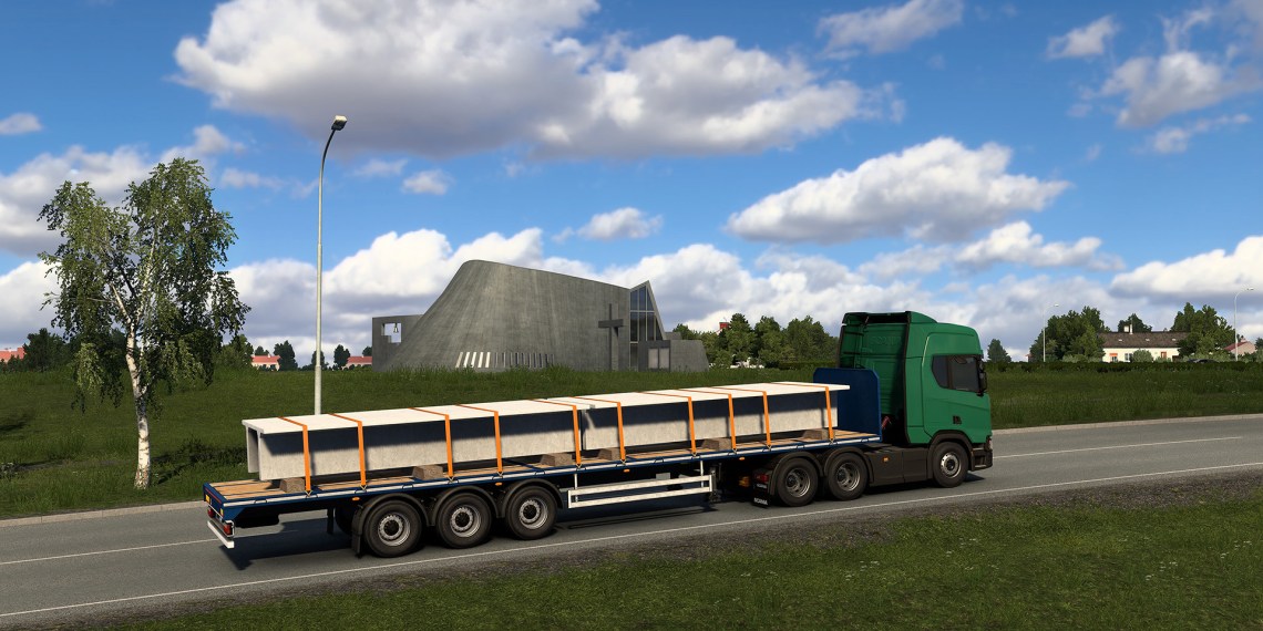 Euro Truck Simulator 2 Iceland Churches