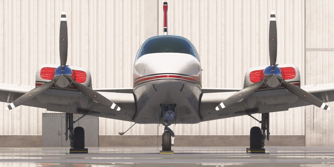 Microsoft Flight Simulator B55