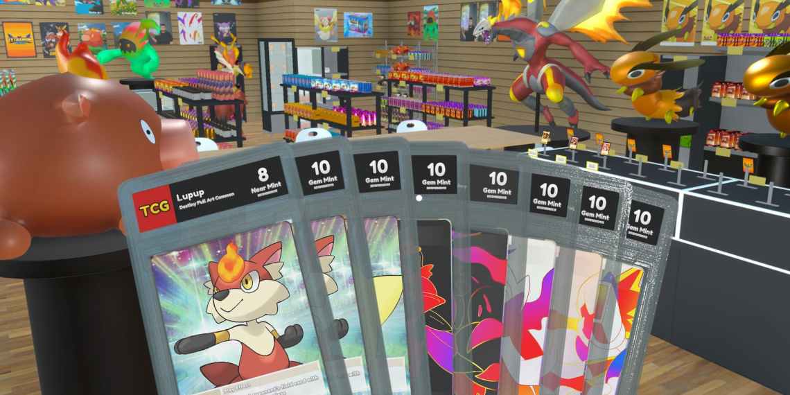 TCG Card Shop Simulator graded cards