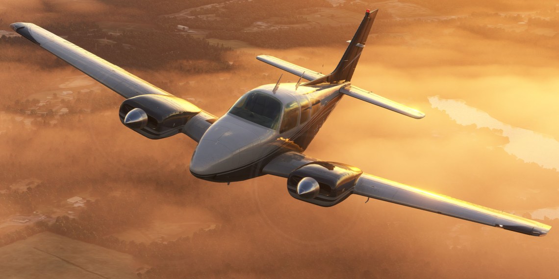 Microsoft Flight Simulator B55