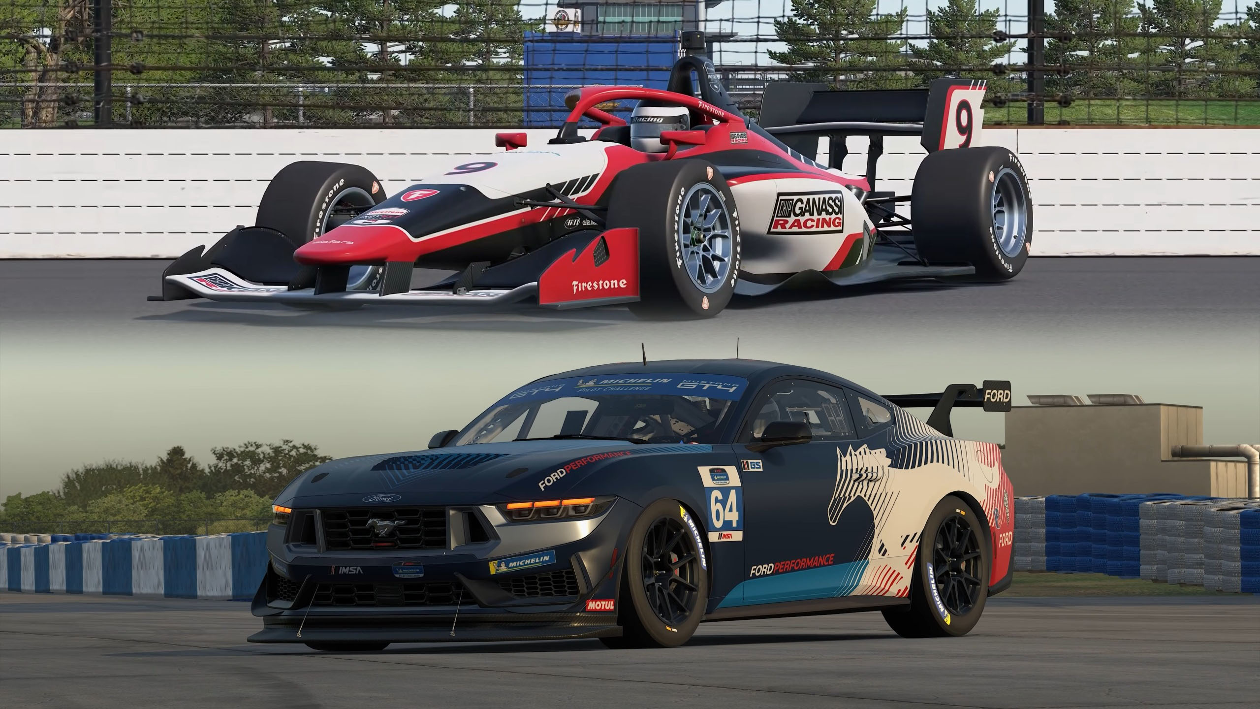 iRacing Dallara Mustang GT4