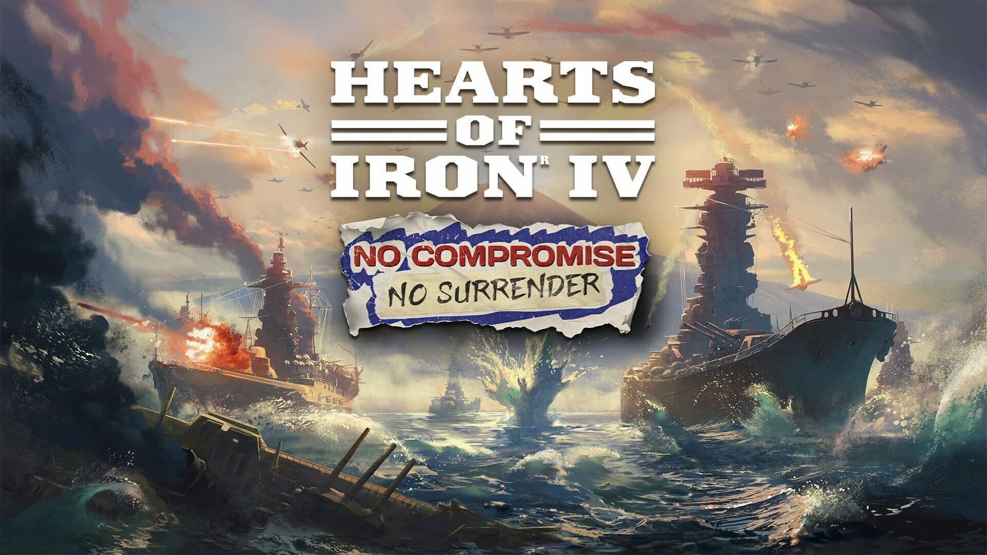 key art for Hearts of Iron IV No Compromise No Surrender