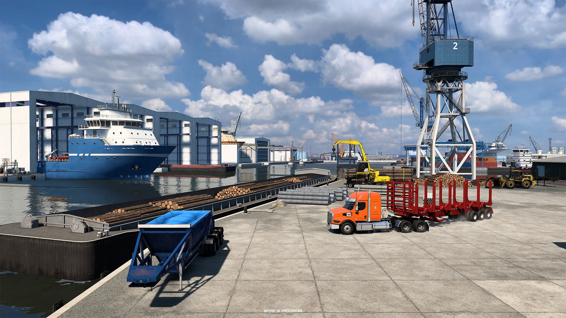 American Truck Simulator Louisiana Port Fourchon