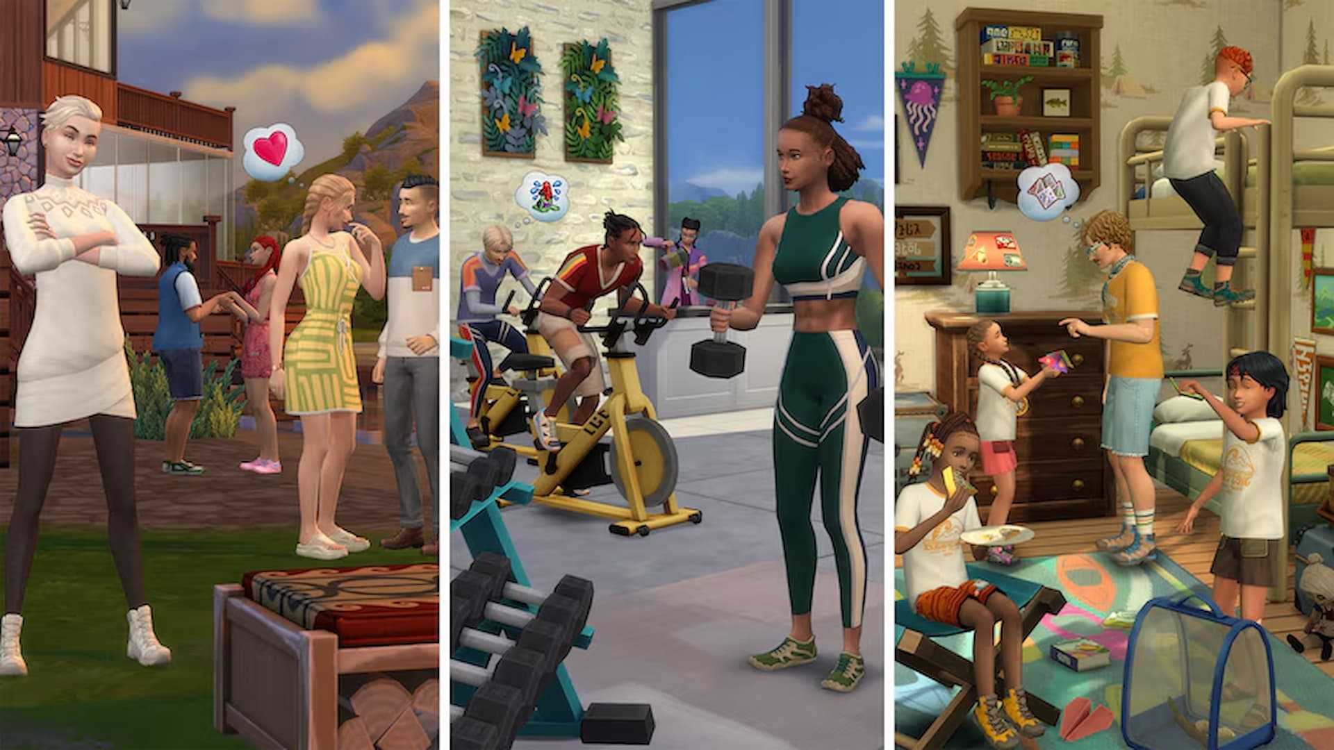 The Sims 4 Adventure Awaits reel