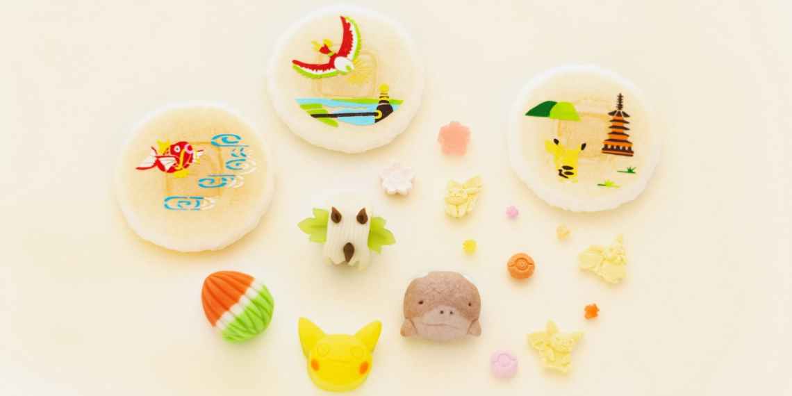 Shichijo Kanshundo Pokémon treats