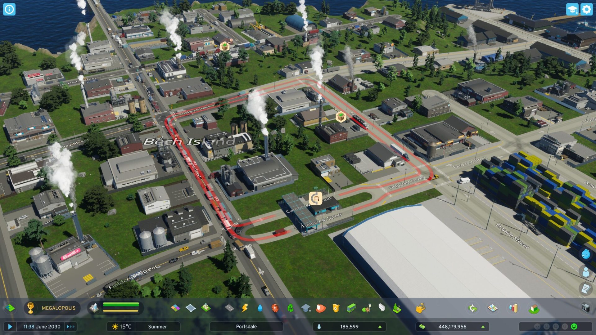 Cities: Skylines 2 Bridges & Ports Expansion Details Building, Shipping