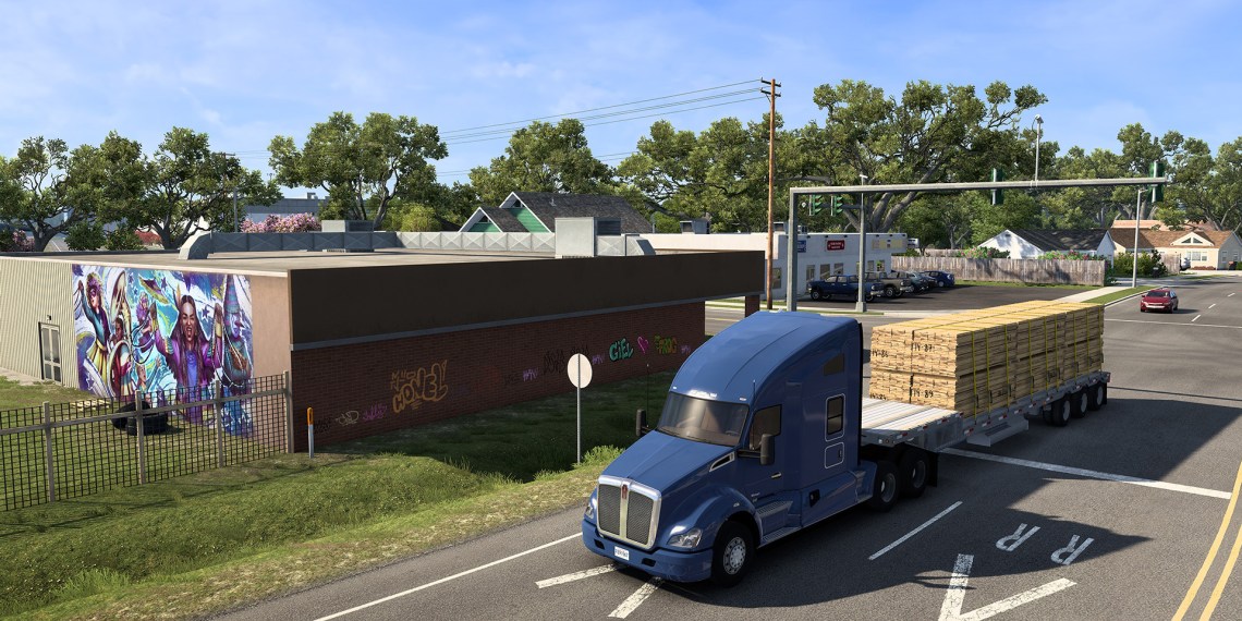American Truck Simulator Reveals the Artistic Side of Louisiana