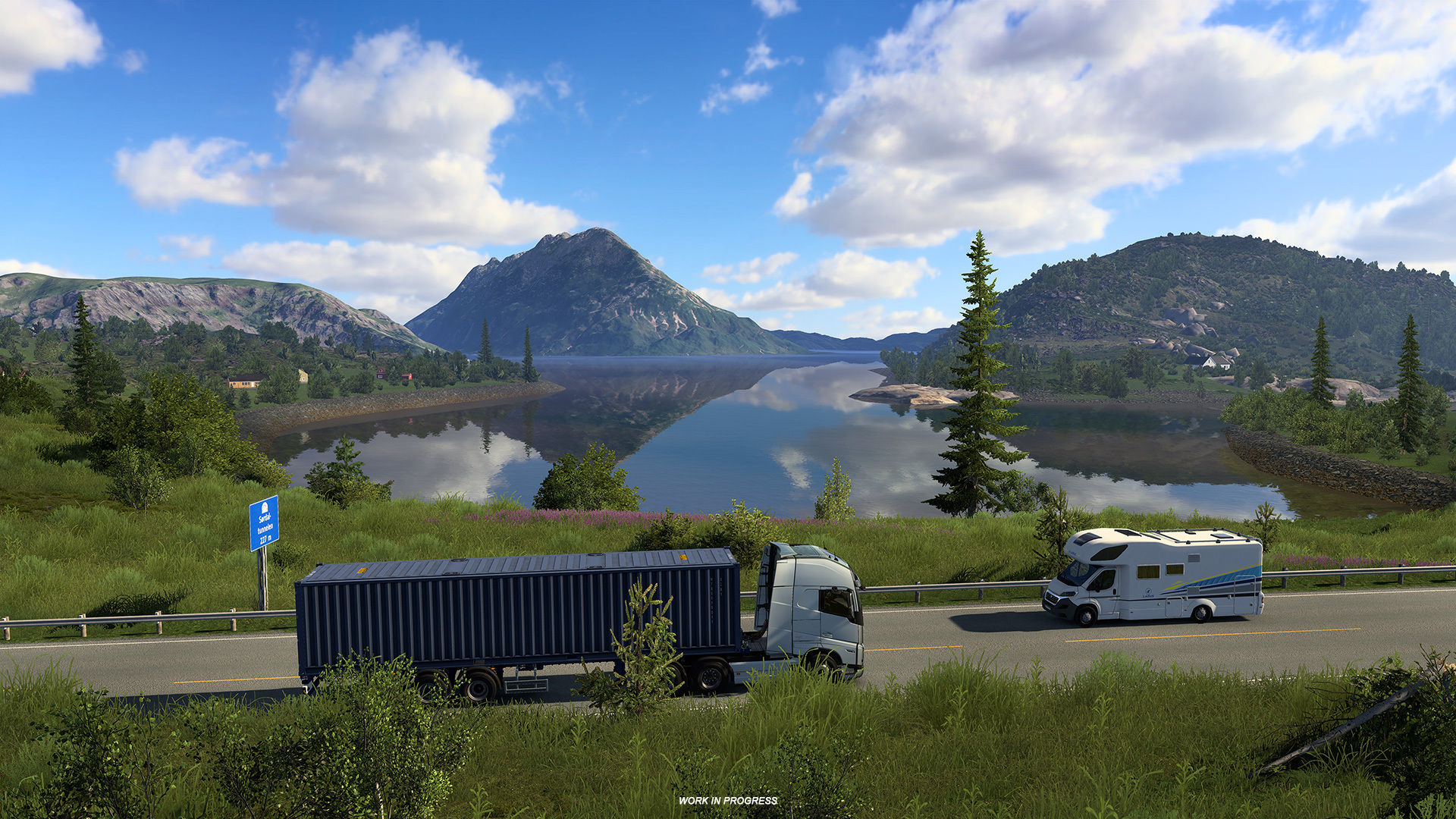 Euro Truck Simulator 2 - Nordic Horizons - Mountains and Fjords