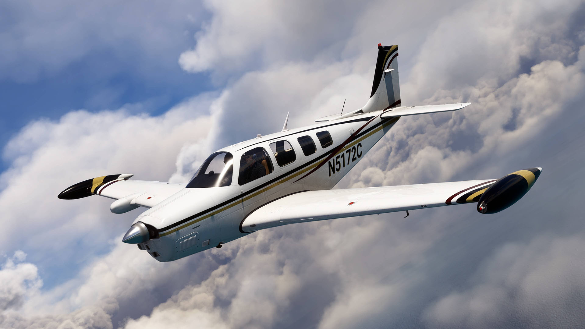 Microsoft Flight Simulator Bonanza by Black Square