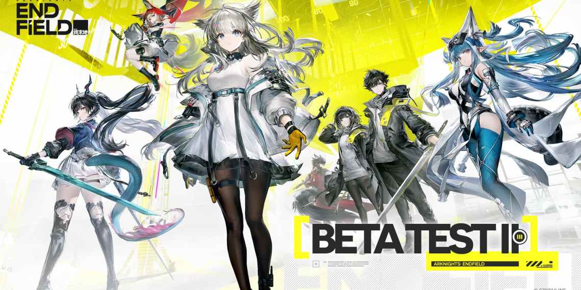 Arknights Endfield Beta Test II - Key Art