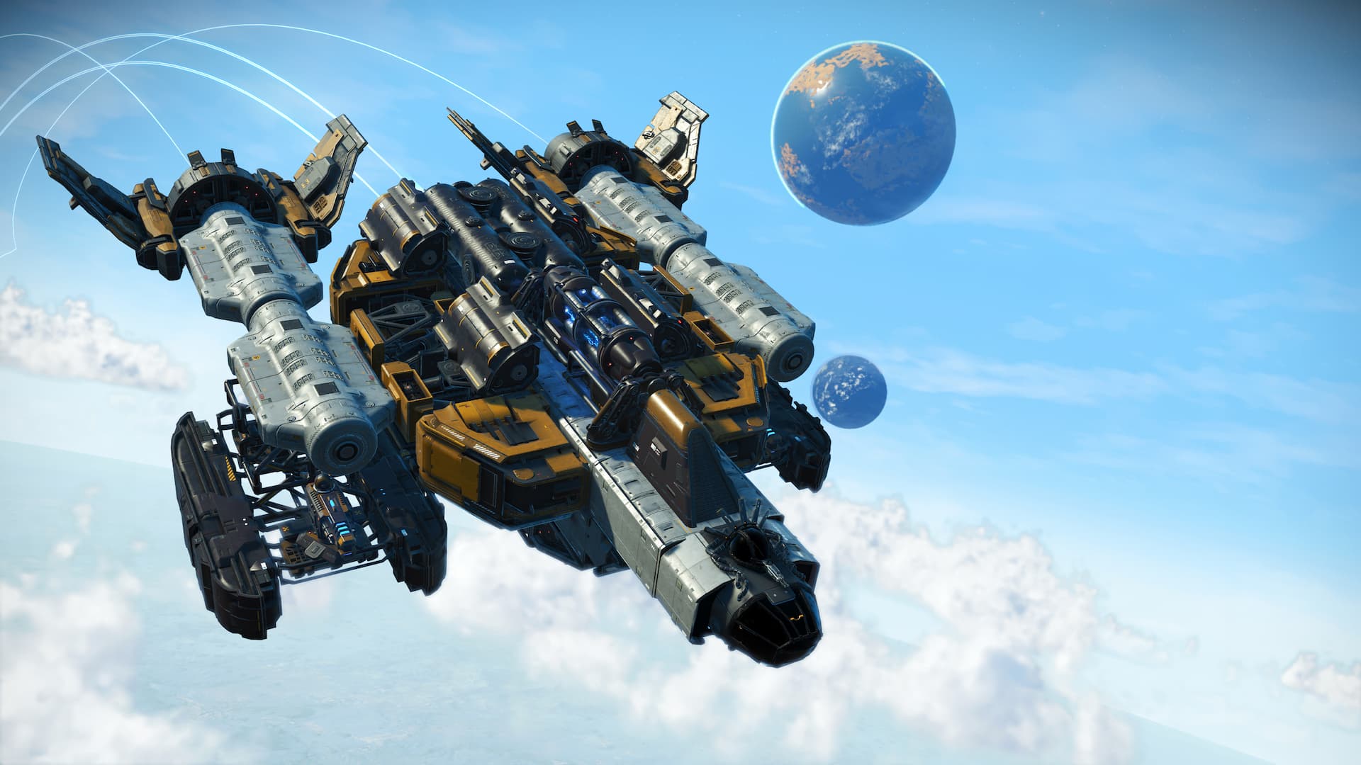 No Man's Sky Breach corvette 1