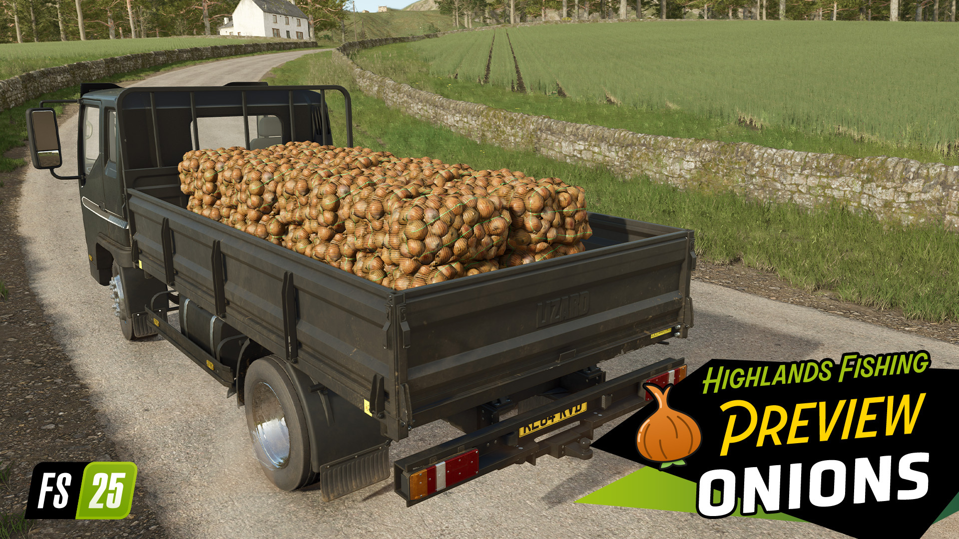Farming Simulator 25 Peels Back the Onions of the Highlands Fishing Expansion