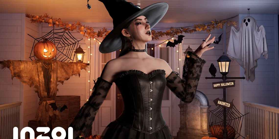 inZOI v0.4.0 Halloween update costume 1