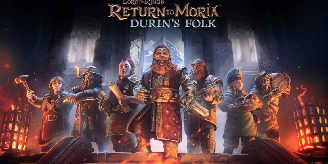 The Lord of the Rings Return to Moria Durin's Folk key art