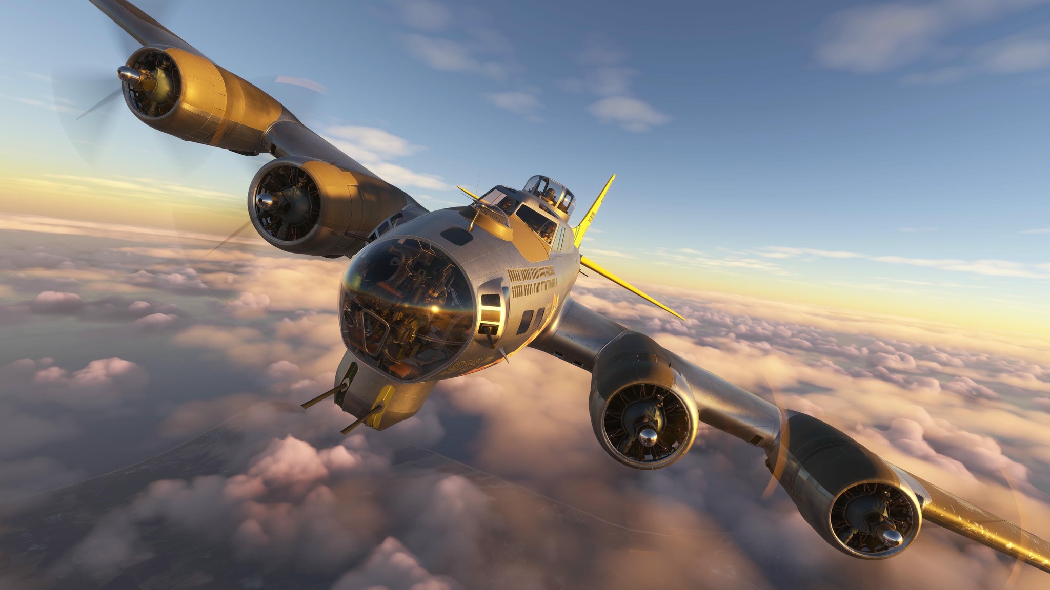 Microsoft Flight Simulator B17