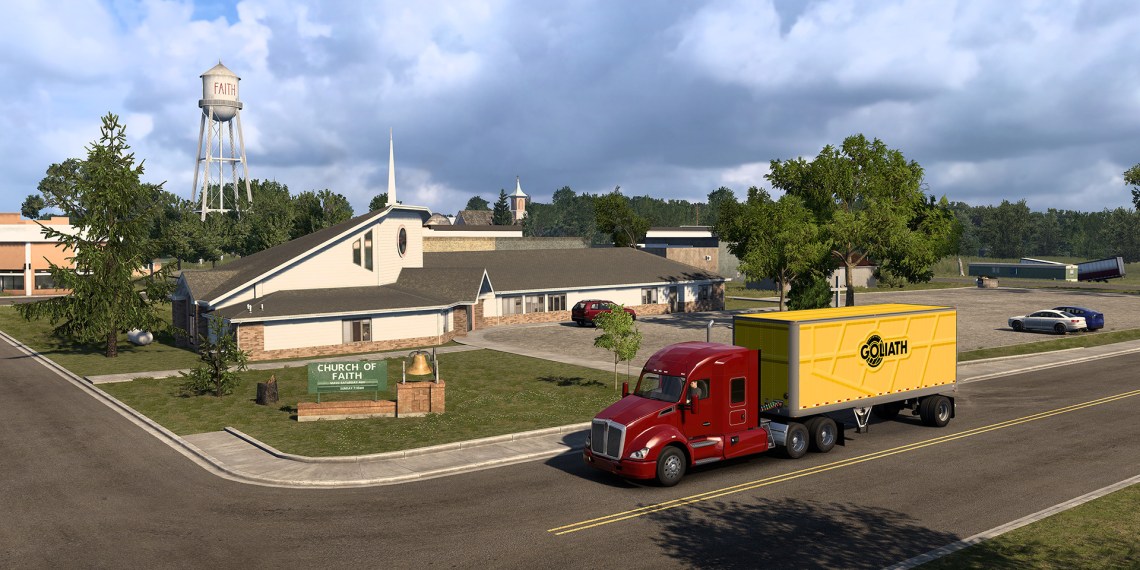 American Truck Simulator South Dakota Towns