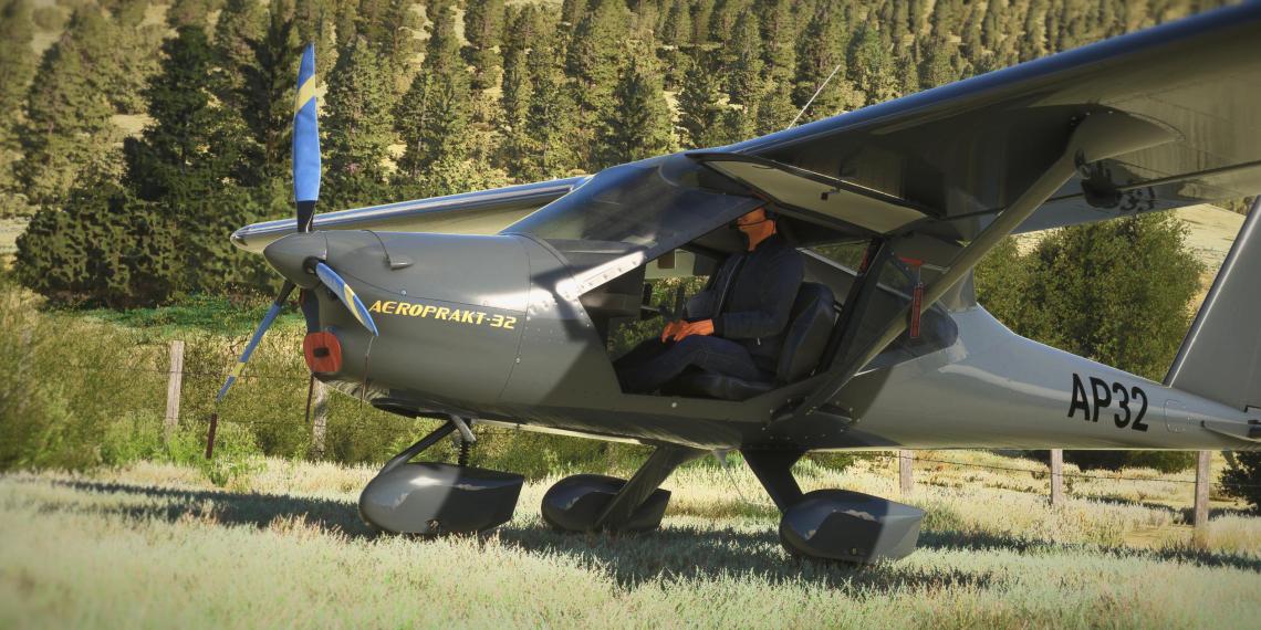 Microsoft Flight SImulator Aeroprakt A-32 Vixxen