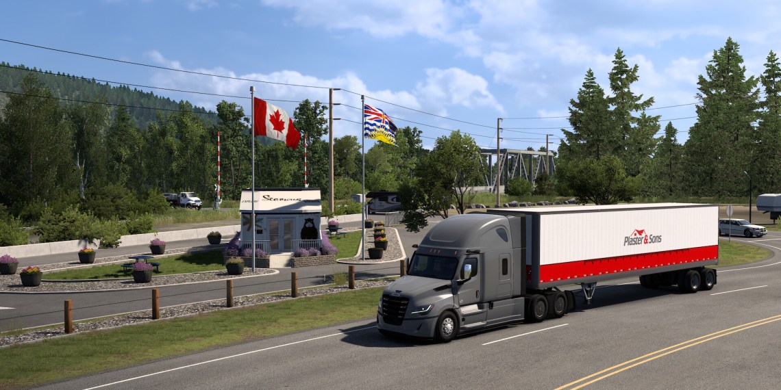 American Truck Simulator British Columbia
