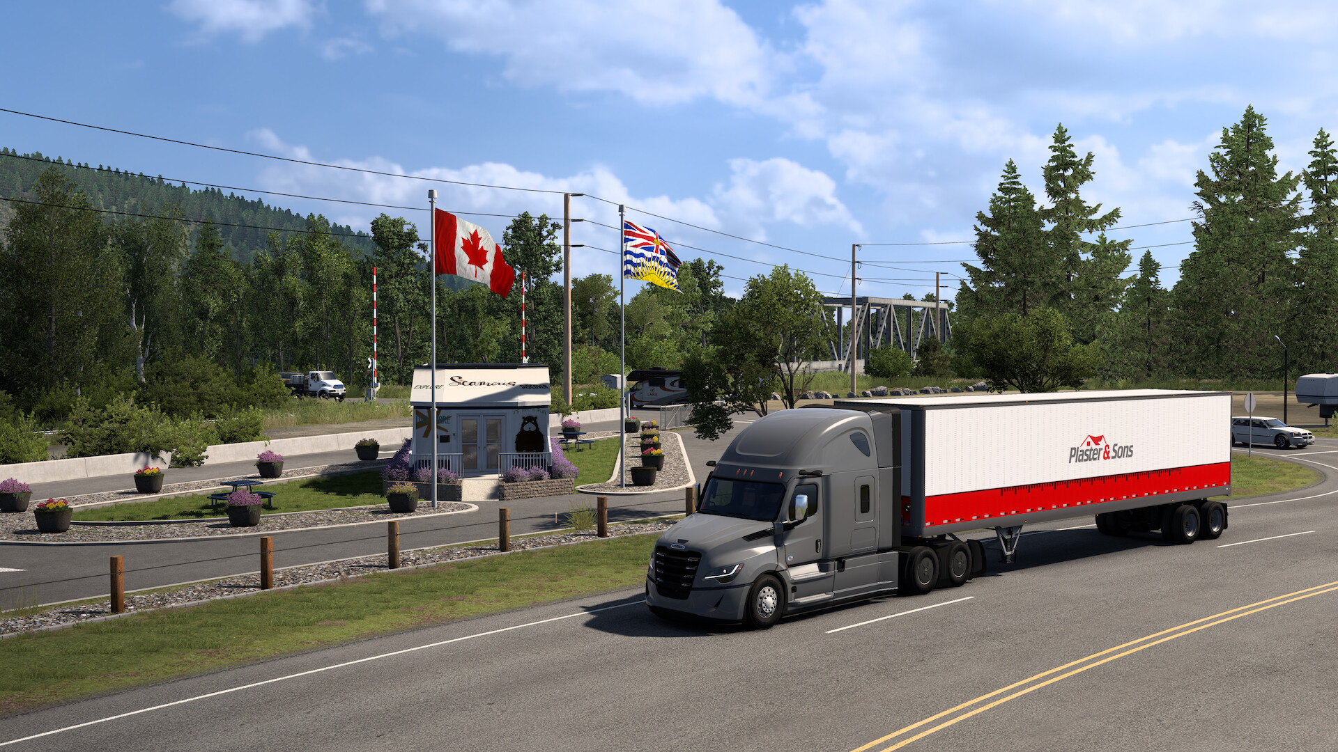 American Truck Simulator British Columbia